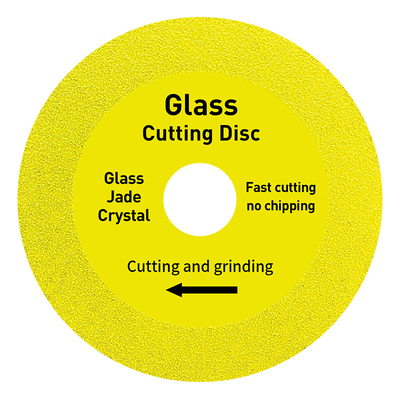 Customized Product 4 Inch Diamond Saw Blade Continuous Glass Cutting Disc